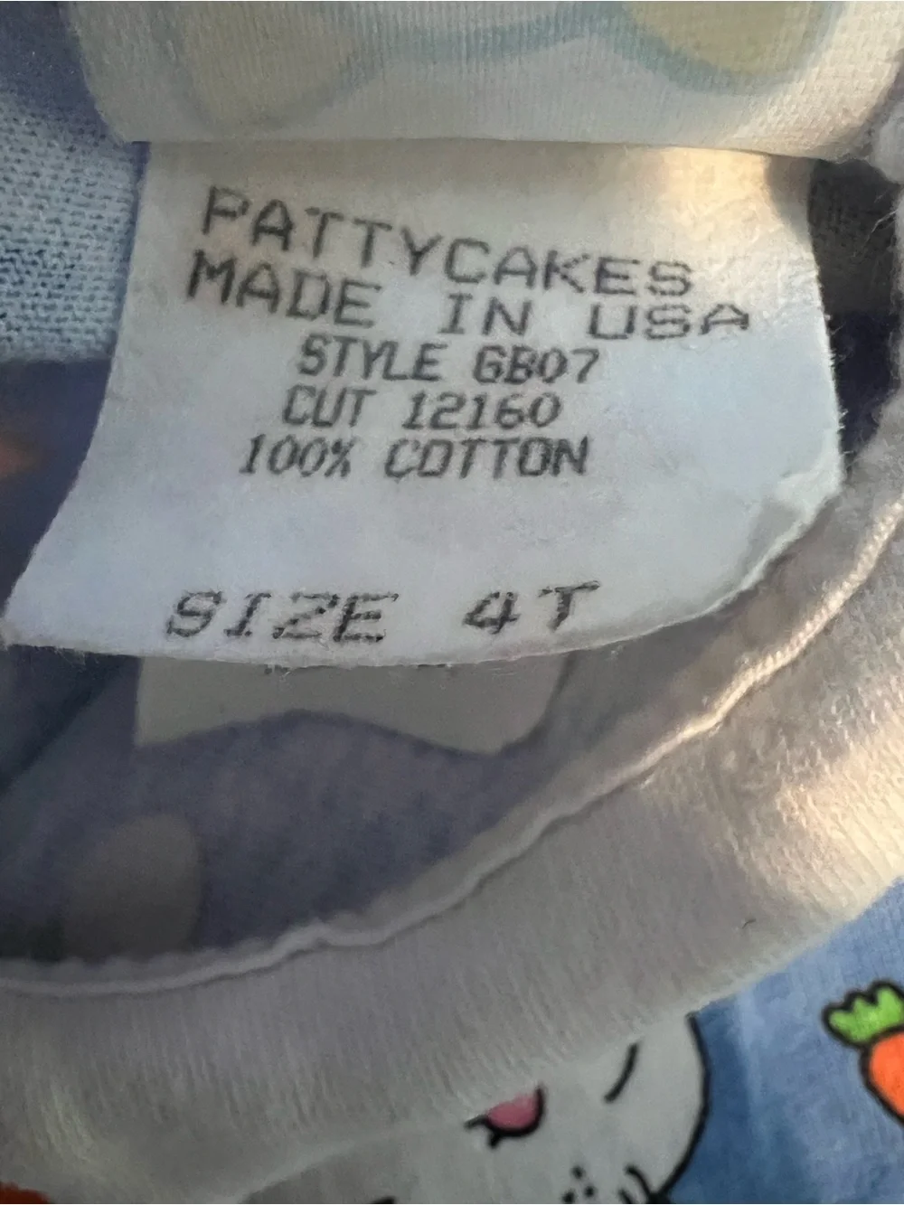 Spring Easter Dress Size 4T Pattycakes Made in USA